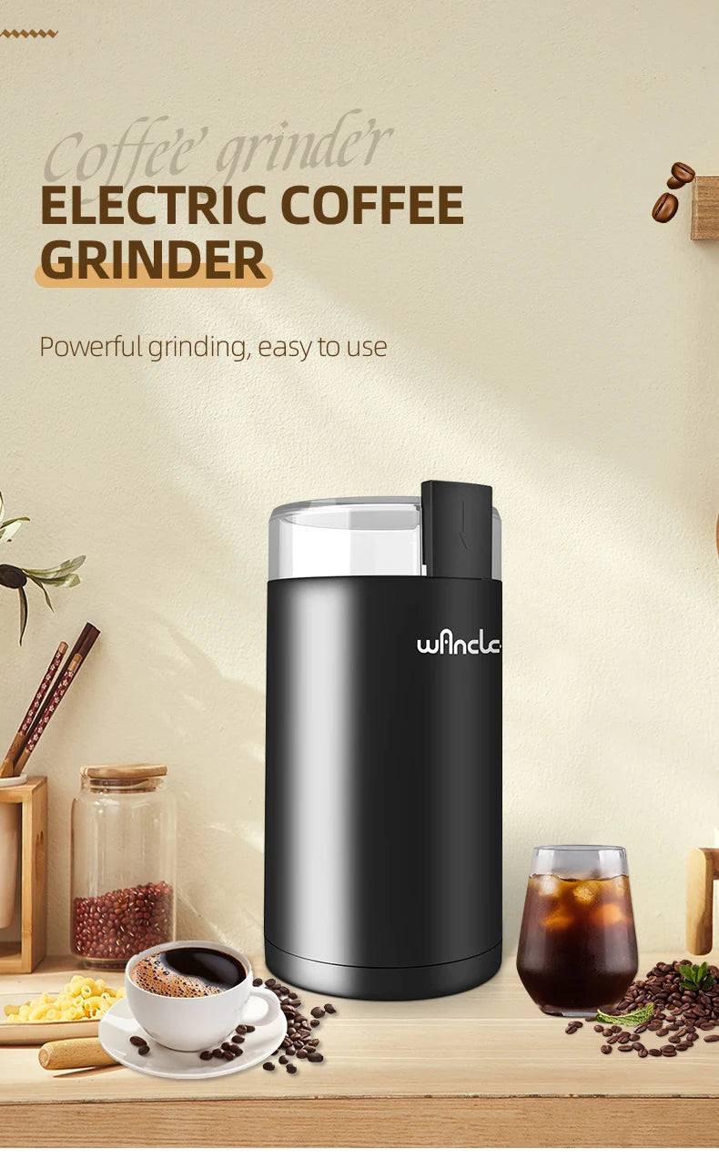 200w High-Power Coffee Grinder Coffee Bean Grinder Machine