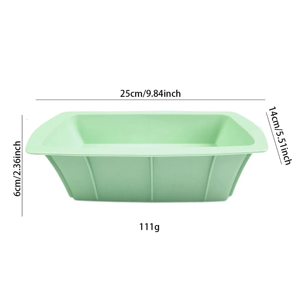 1pc Silicone Bread Loaf Pan Cake Mold Nonstick