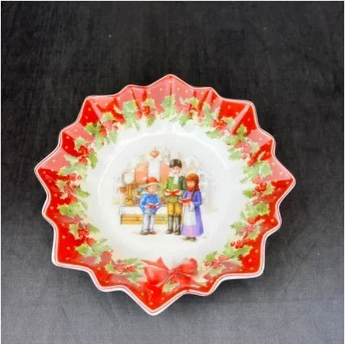 Selling German Bao Tableware Christmas European Dinner Plate