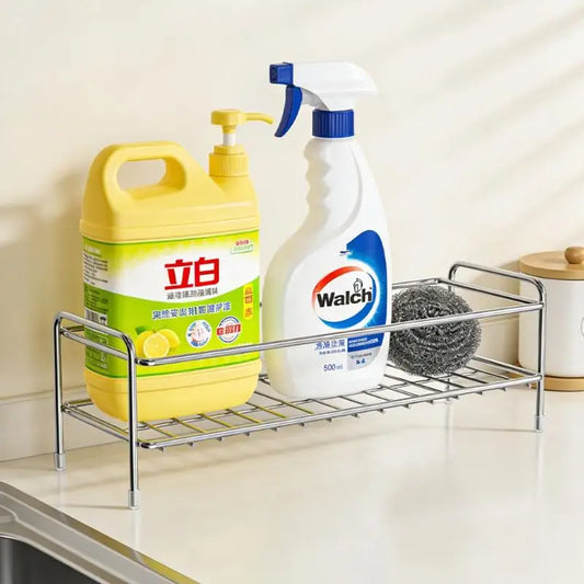 Countertop Organizer In Stainless Steel Dedicated Sponge Holder