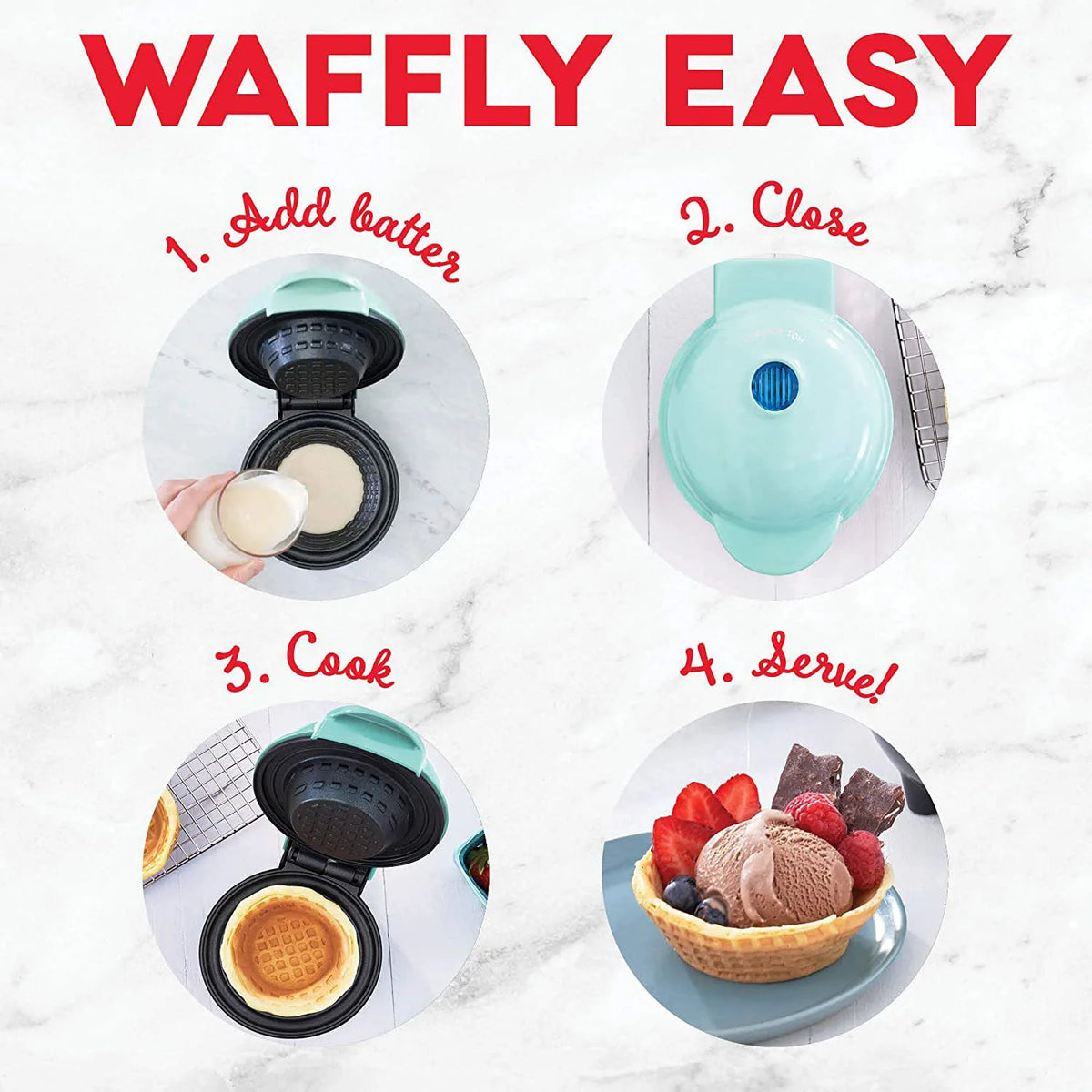 110/220v Waffle Bowl Machine Breakfast Cake Egg Tart
