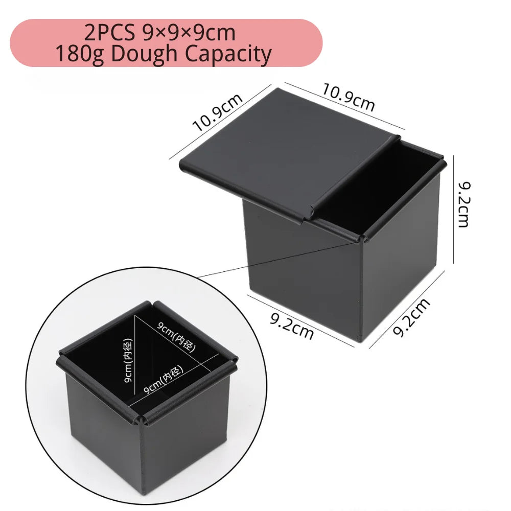 Non Stick Cube Croissant Mini Toast Box Mold