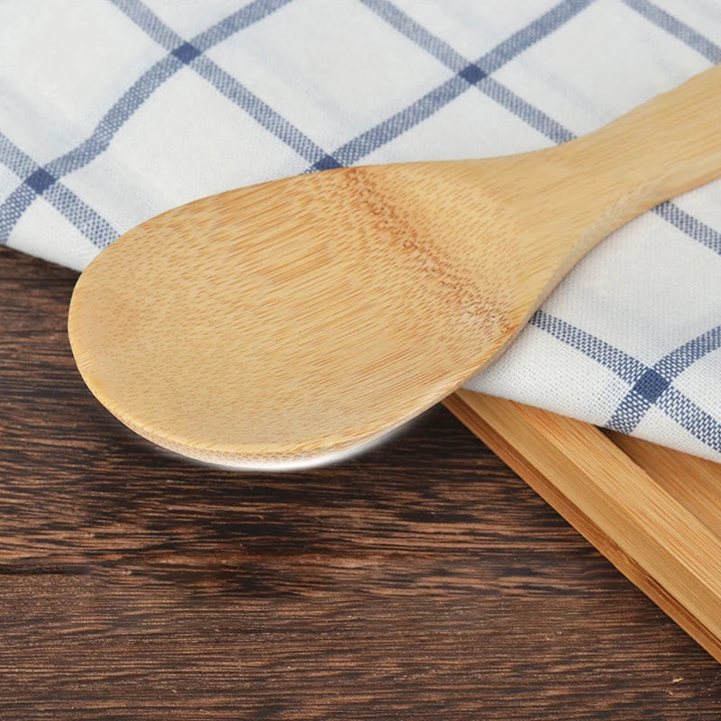 Mx Bamboo Wood Rice Spoon Rice Paddle Scoop