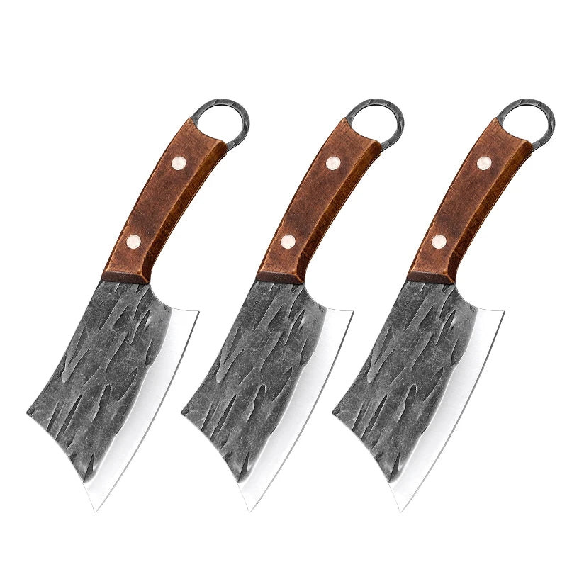 Handmade Forged Chinese Cleaver Knife Ultra Sharp Slicing