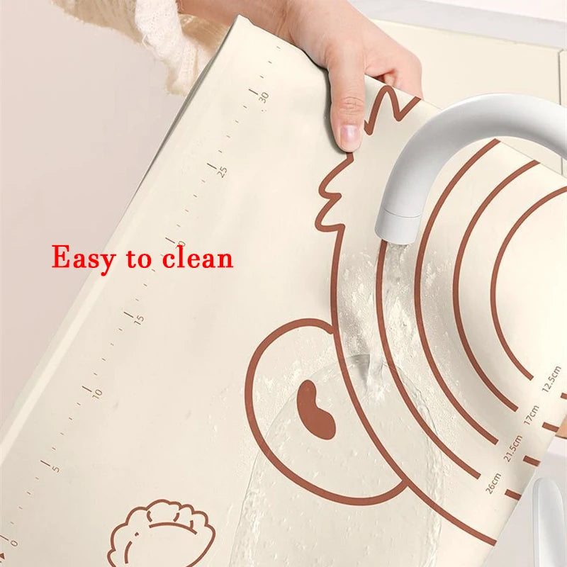 Thicken Oversize 70/65/50cm Silicone Baking Mat Pastry Rolling