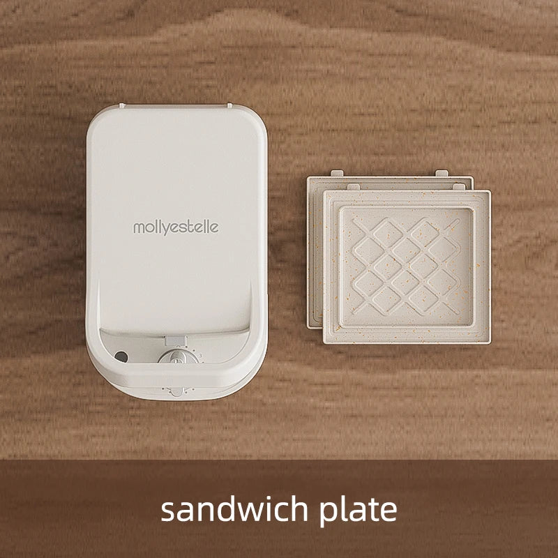 600w Electric Sandwich Maker Waffle Maker Multi-Baker Breakfast