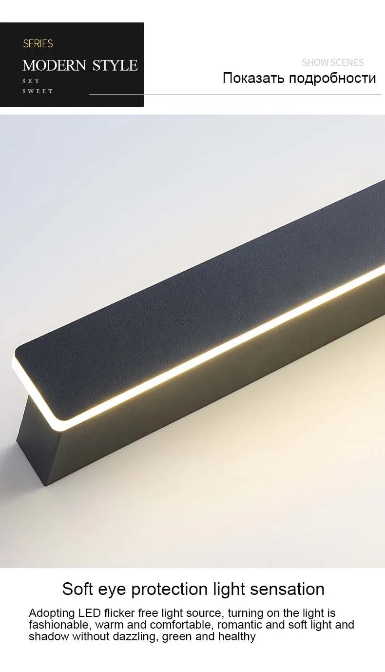 Modern Led Wall Lights Storage Rack Wall Lights