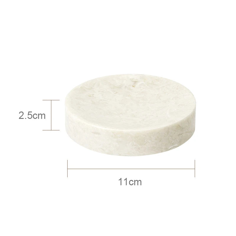 Crema Nuova Natural Marble Bathroom Elegent Soap Dish