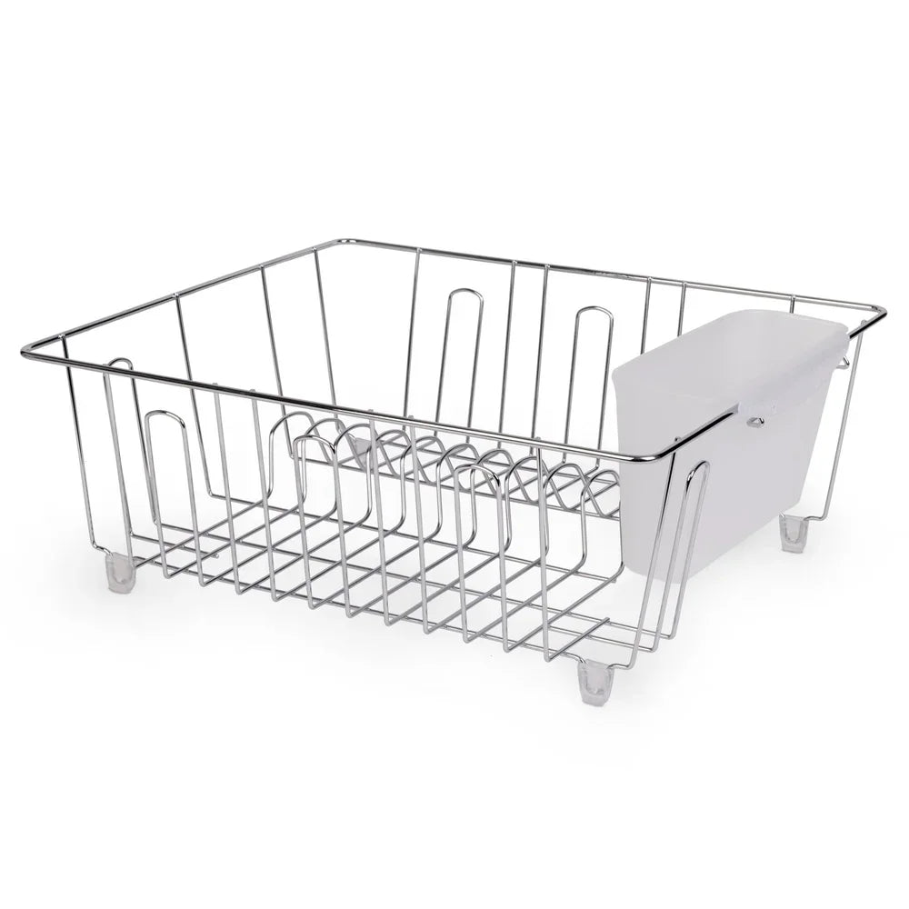 Small Wire Dish Rack Organizer Cutlery Cup Compact