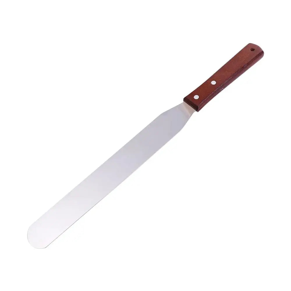 Stainless Steel Butter Scraper Inch Comfortable Grip Cake