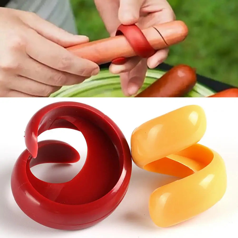Dog Slicer Barbecue Sausage Cutter Barbecue Camping Innovation