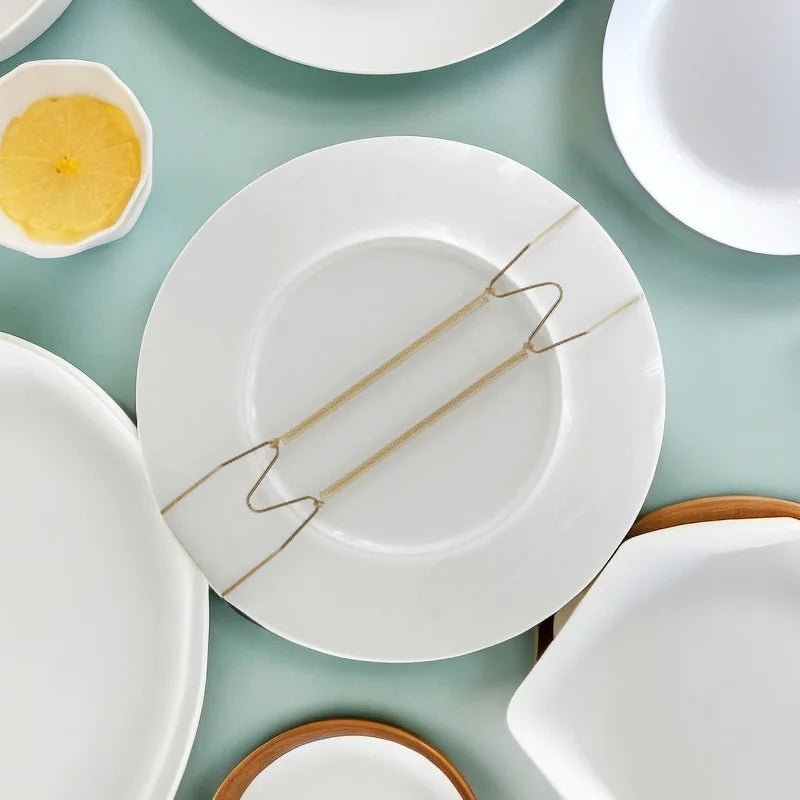 4/5/6/7/8/10/12/14/16 Inch Plate Dish Hangers Holder W-Shaped
