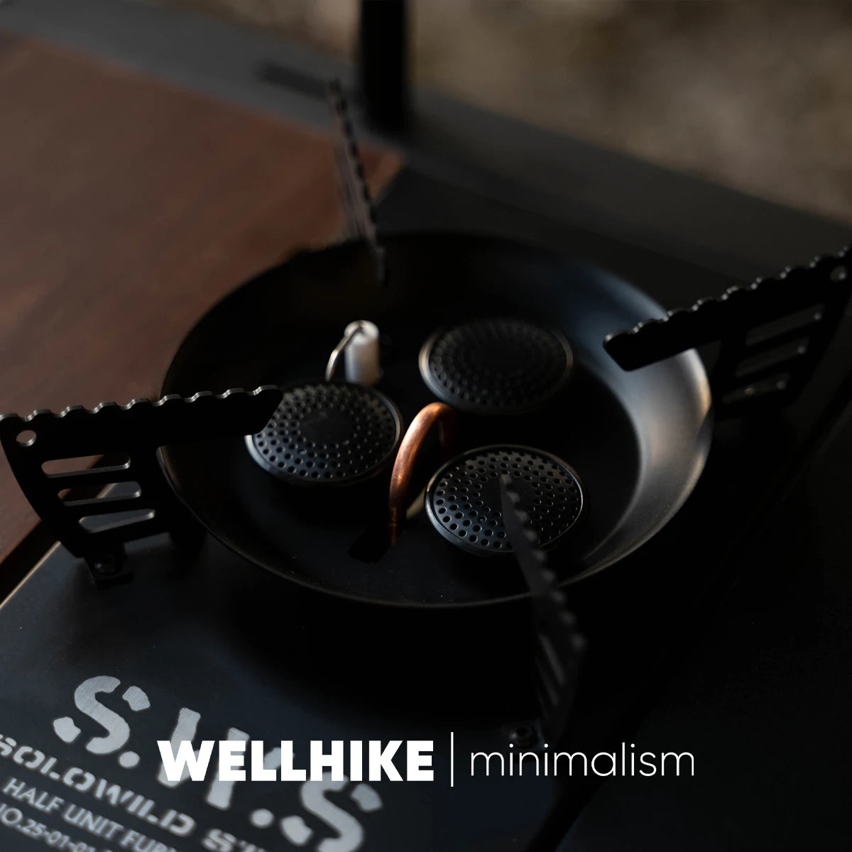 Wellhike Outdoor Sws Half-Unit Igt 3-Burner Stove 7500w