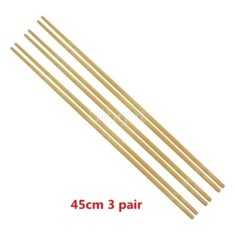 Long Chopsticks Noodles Fried Pot Chinese Style Wooden
