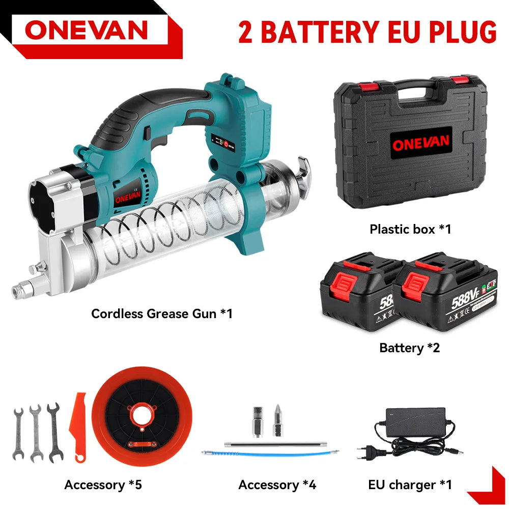 Onevan 69mpa 10000psl Electric Grease Gun Oil Injector