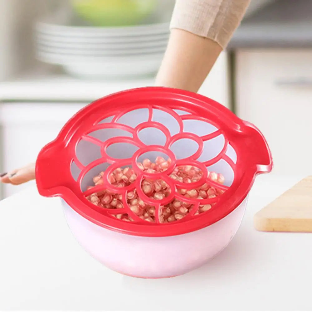 Pomegranate Deseeder Silicone Fruit Bowl Pomegranate Peeler Arils