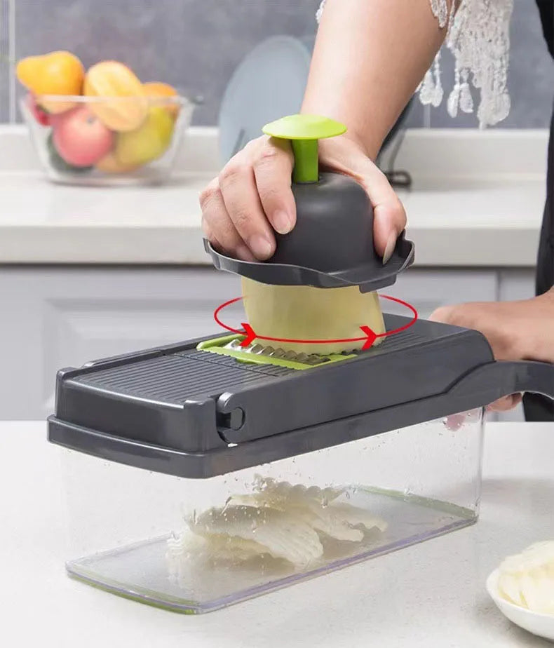 Vegetable Cutter Dicing Blades Slicer Shredder Fruit Peeler