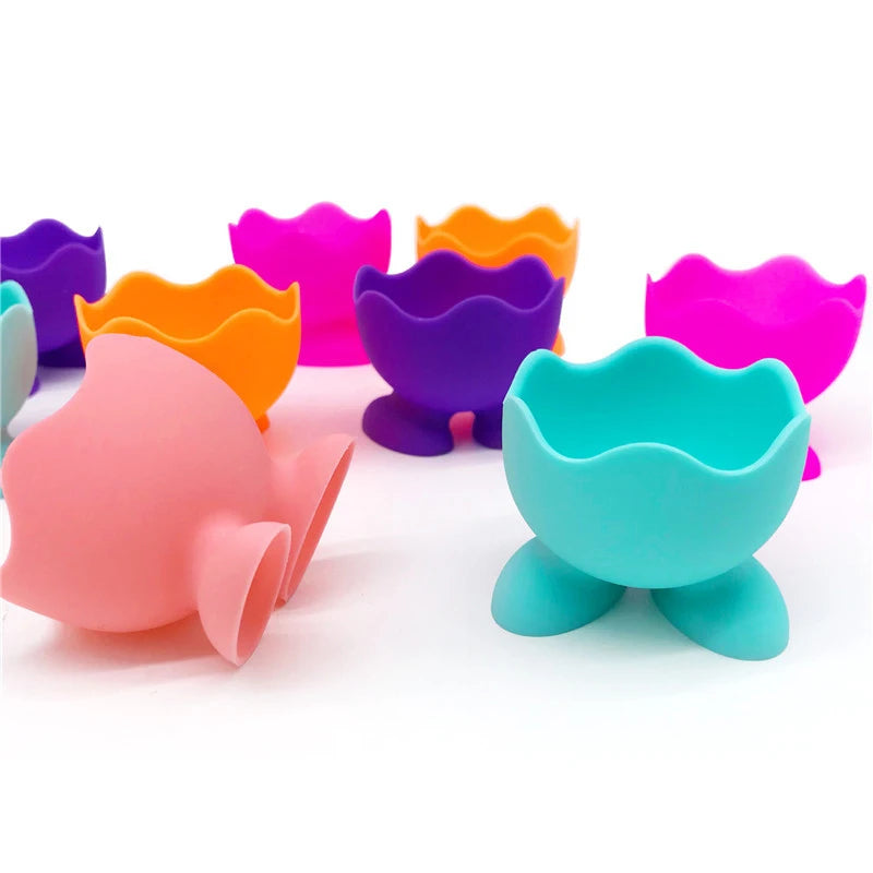 Breakfast Cooking Silicone Eggcup Egg Holder Boiler Egg