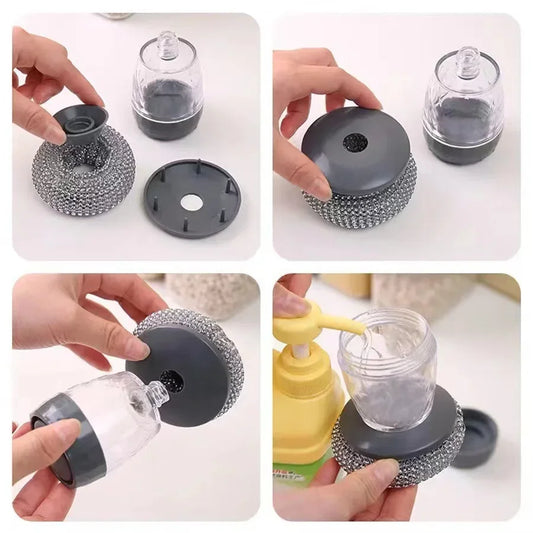 13/5/10 Pack Stainless Steel Scrubber Scrubbing Scouring Pad