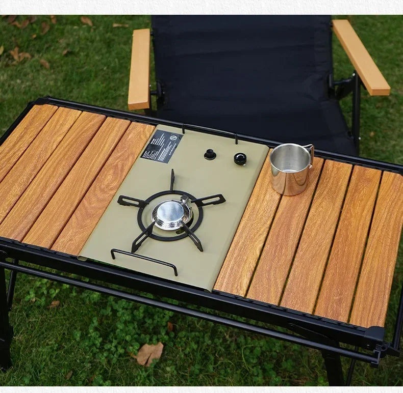 Igt Table Stove Camping Folding Removable Adjustable Height