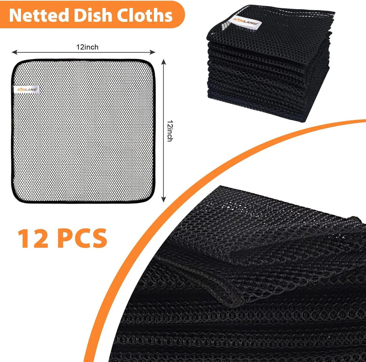 Mesh Dish Cloths Washing Dishes No Odor Dishes
