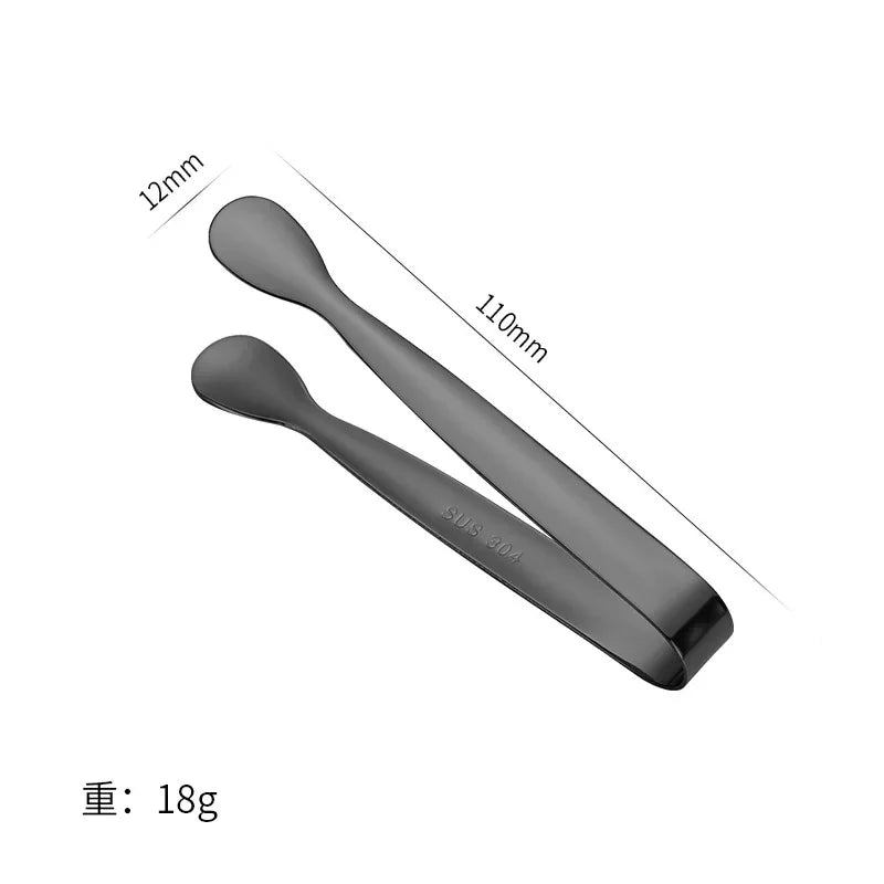 1pcs Stainless Steel Ice Tongs - Professional Sugar
