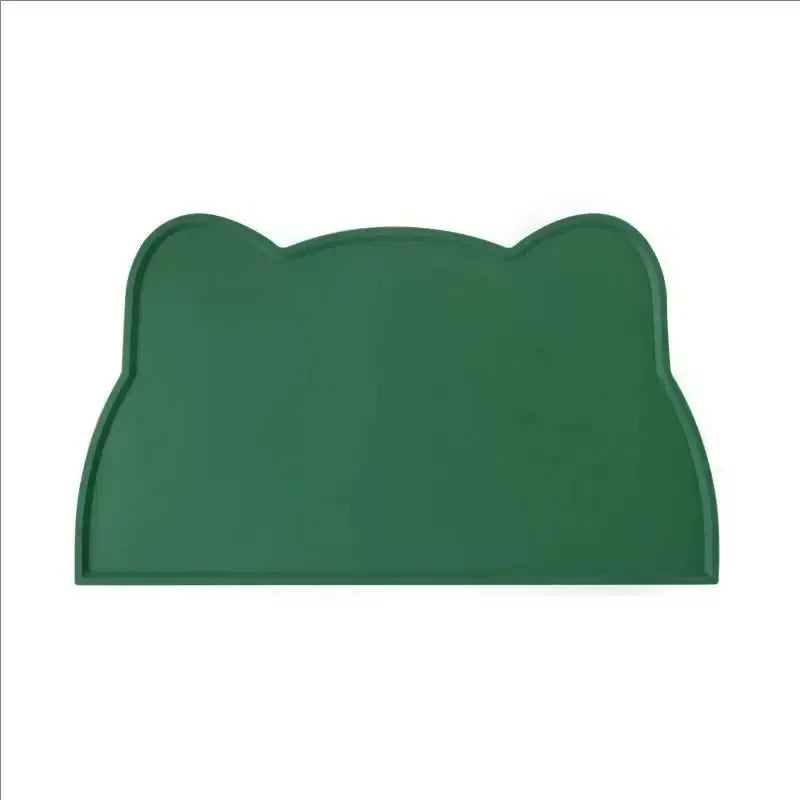 1pc Cat Dog Meal Mat Pet Silicone Mat