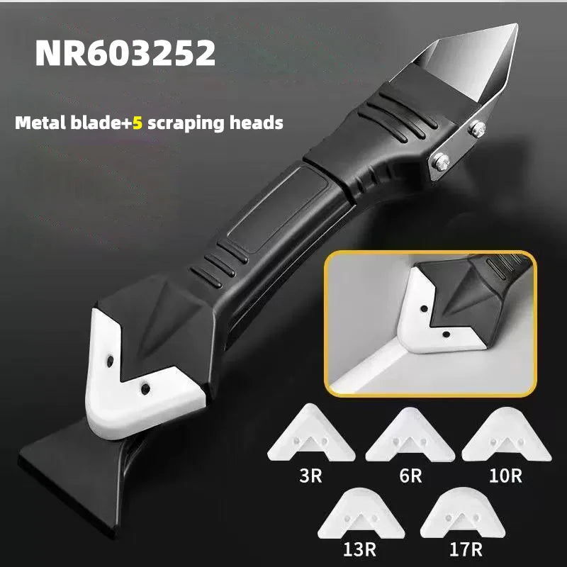 Silicone Scraper Squeegee Glue Remover Knife Caulking Angle