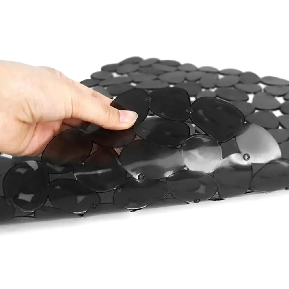 30 40cm Adjustable Draining Soft Pebble Shape Creative