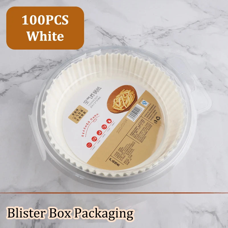 50-300pcs Air Fryer Paper Special Paper Accesories Baking
