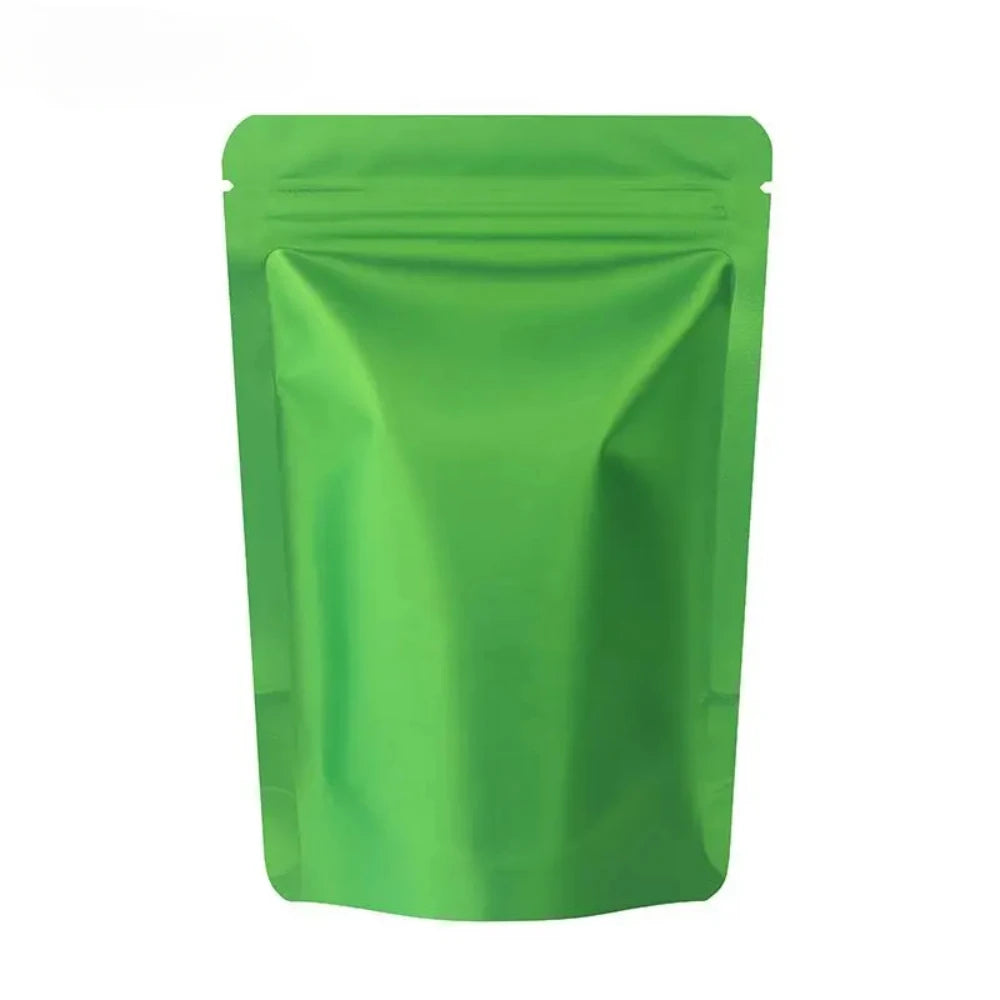 100pcs Durable Moisture Proof Zipper Seal Mylar Bags