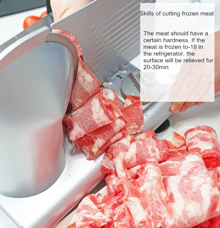 220v Electric Meat Slicer Commercial Mutton Beef Lamb