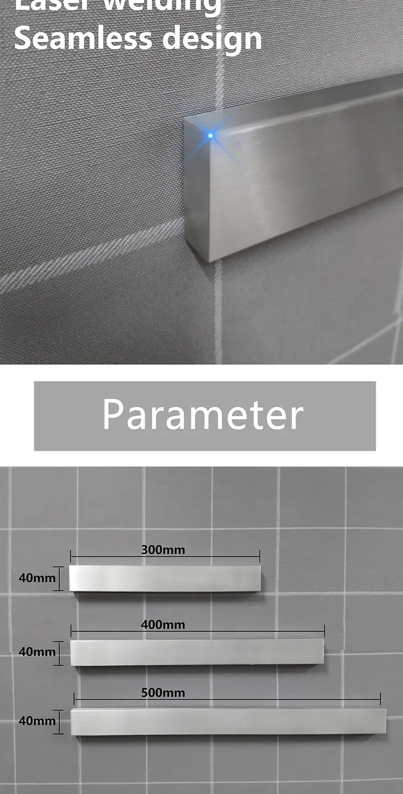 Self Adhesive Power Magnetic Knife Holder Wall Mount