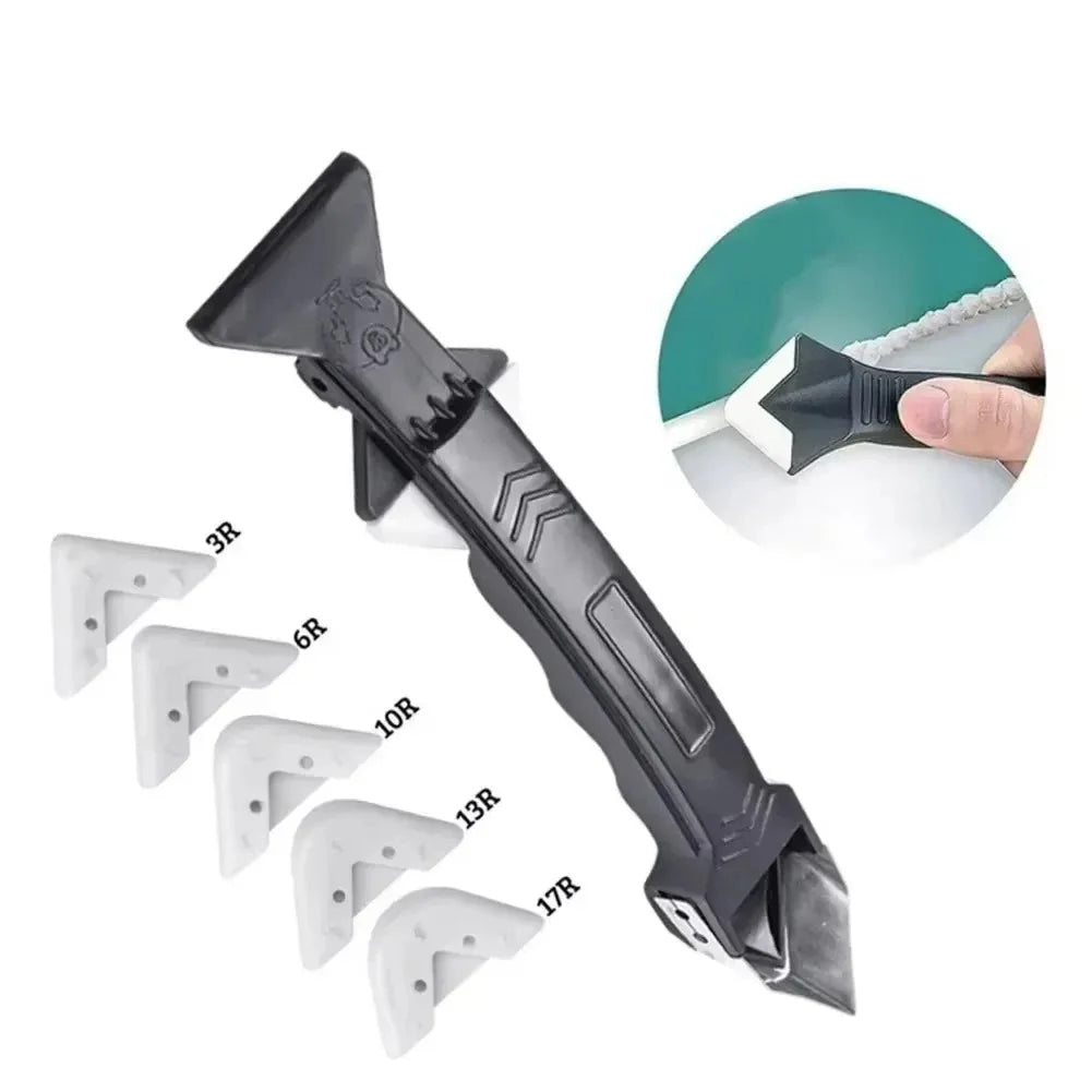 Silicone Scraper Squeegee Glue Remover Knife Caulking Angle