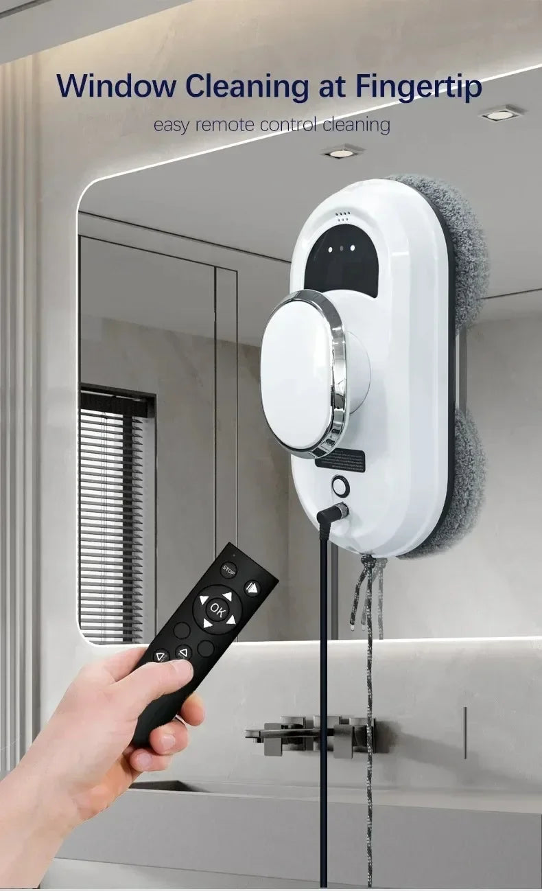 Window Cleaning Intelligent Robot Electric Glass Cleaner Remote