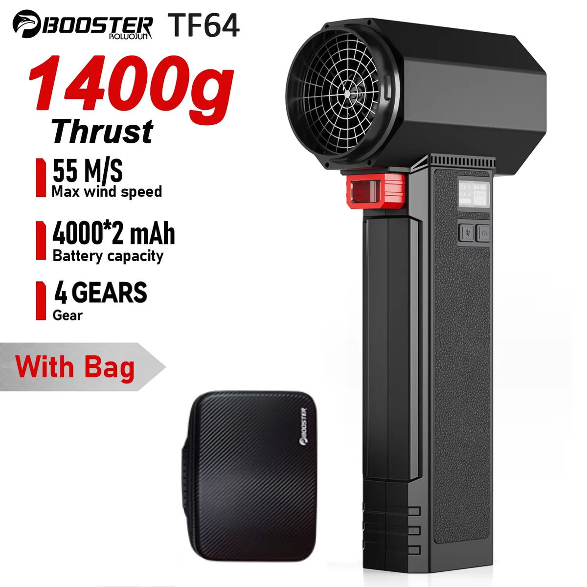 Booster Tf64 Air Blower Turbo Fan Brushless Motor