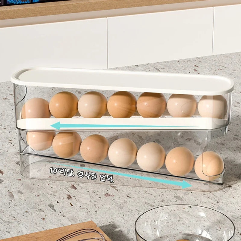 Slide Type Egg Carton Double Automatic Egg Roller