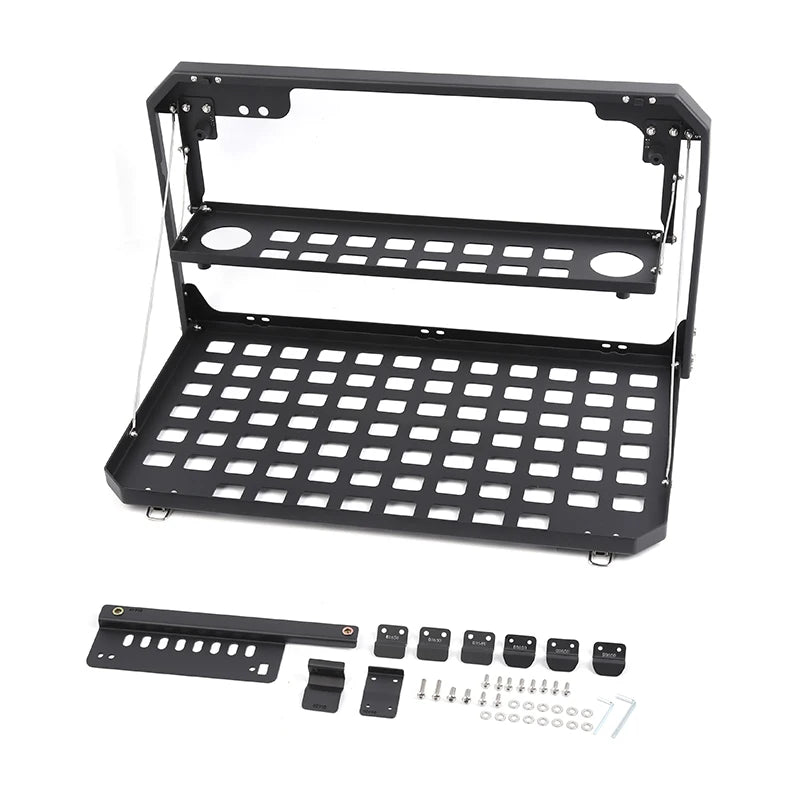 Hebe Double Layer Tailgate Shelf Trunk Storage Rack