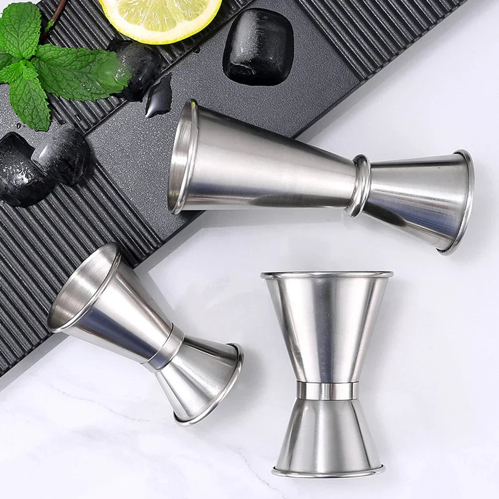 Stainless Steel Measuring Cups 15/30ml 25/50ml 30/60ml Bar