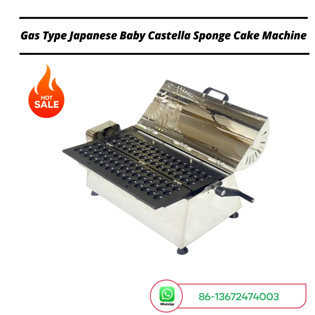 45-Hole Gas Non-Stick Egg Waffle Maker Bubble Waffle