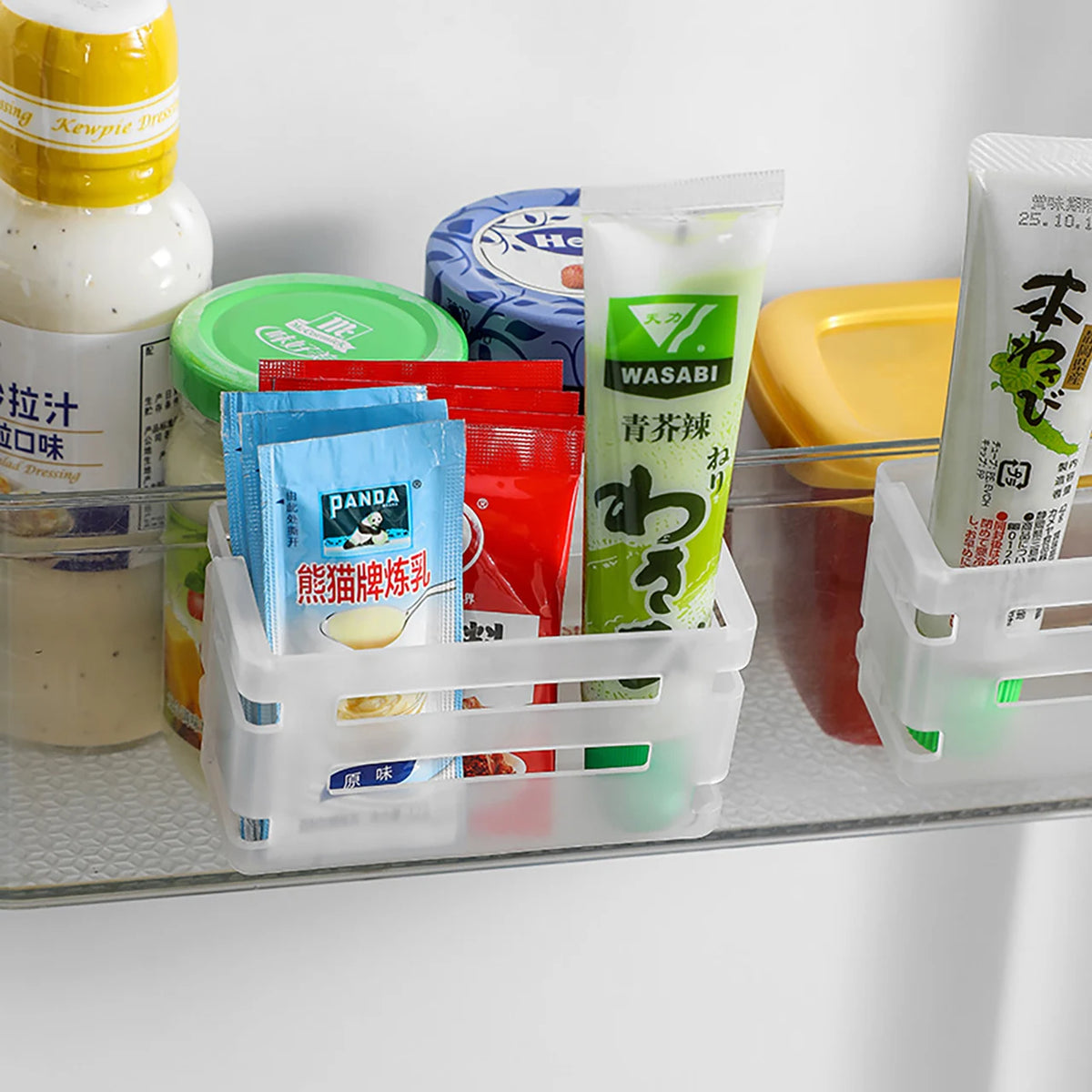 Scalable Fridge Food Organizer Container Refrigerator Side Door