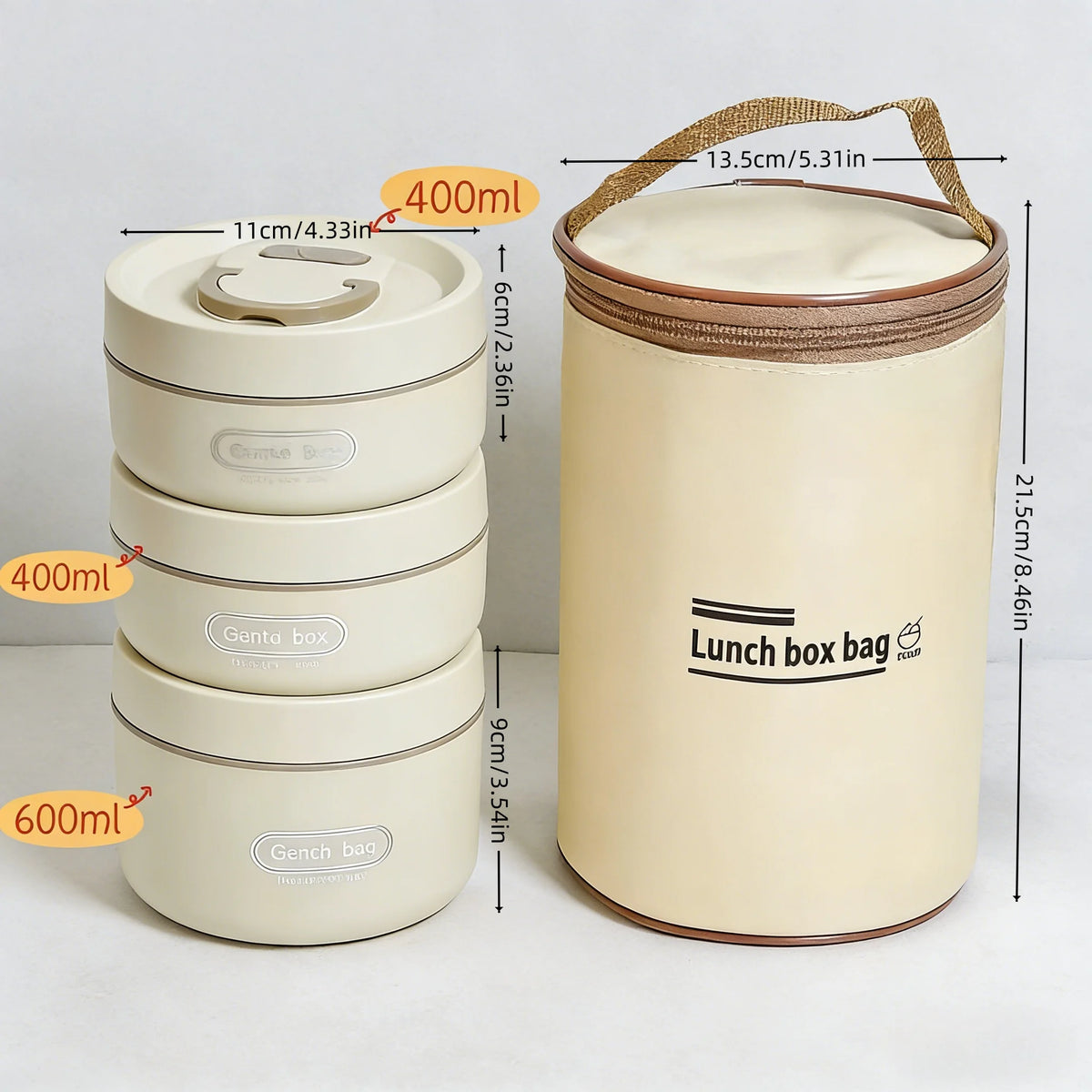 Lunch Box Office Workers Lunch Box Lid Leak-Proof