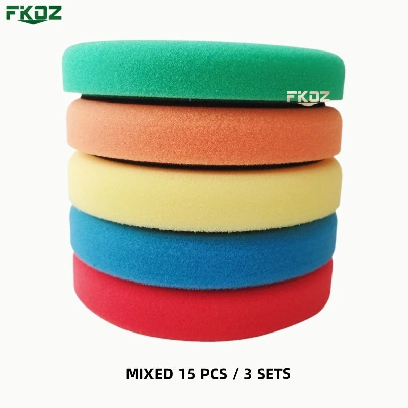 6/7 Inch Car Sponge Buffing Polishing Pad Removes