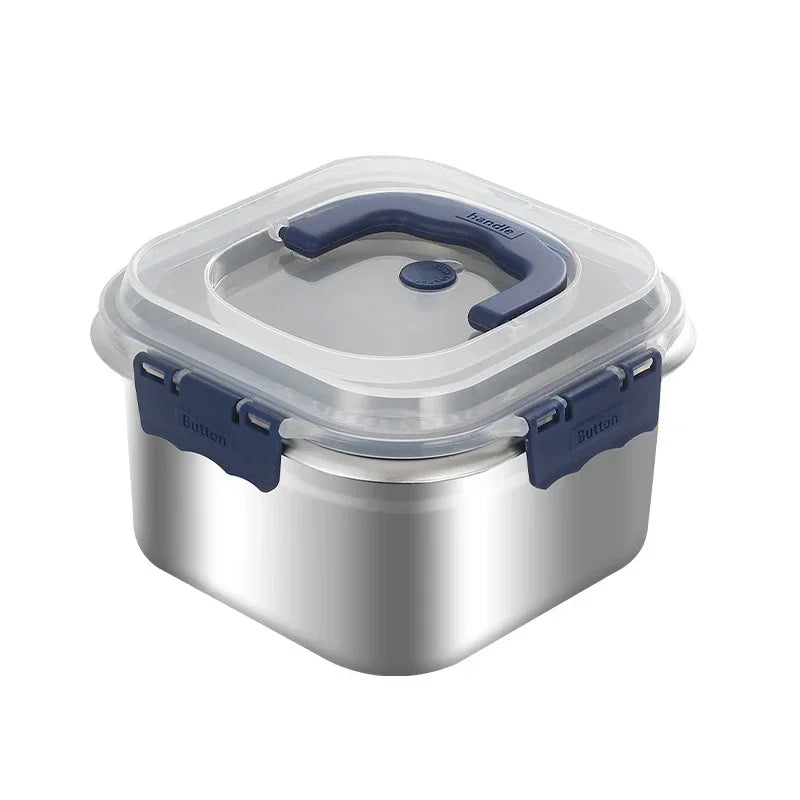 Stainless Steel Meal Prep Container Lid Airtight Bento