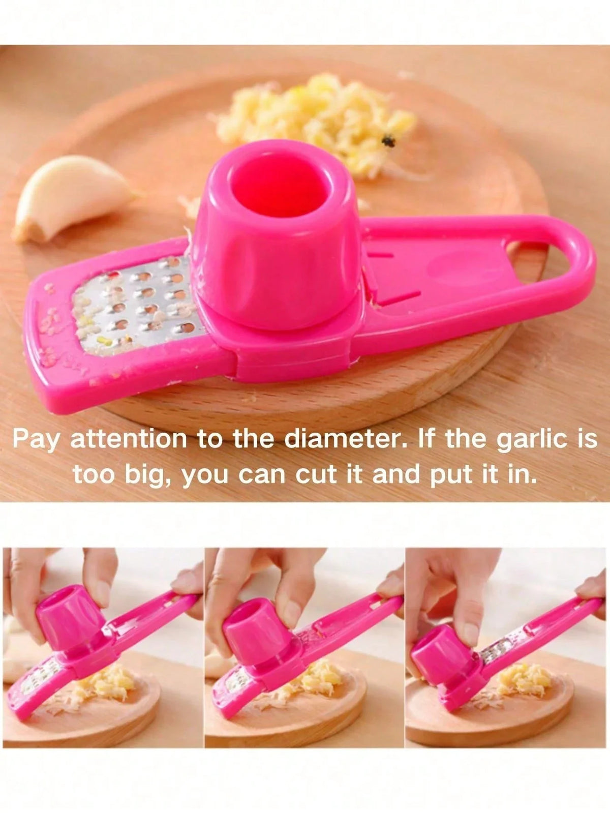 1/2pc Mini Garlic Grinder Creative Garlic Press Garlic