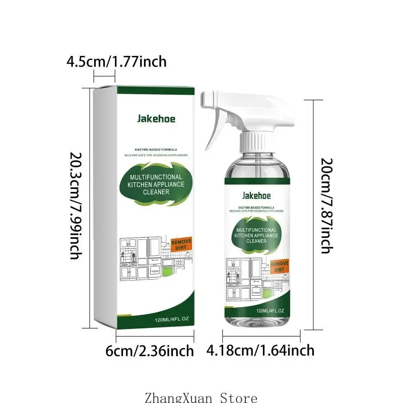 Cleaner 120ml Oil Stain Removal Appliance Panels Cooking