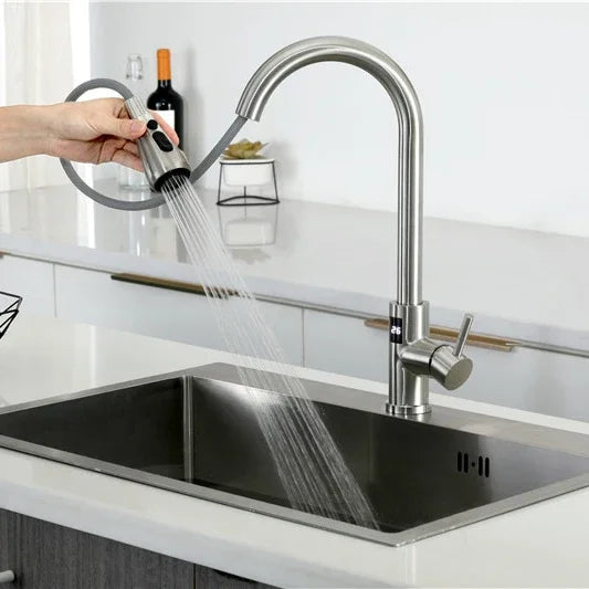 Touch Digital Faucets 304 Stainless Steel Cold Sink