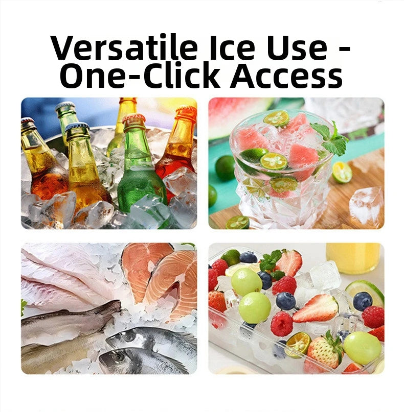 Mini Ice Maker Machine Dorm Student Automatic Ice