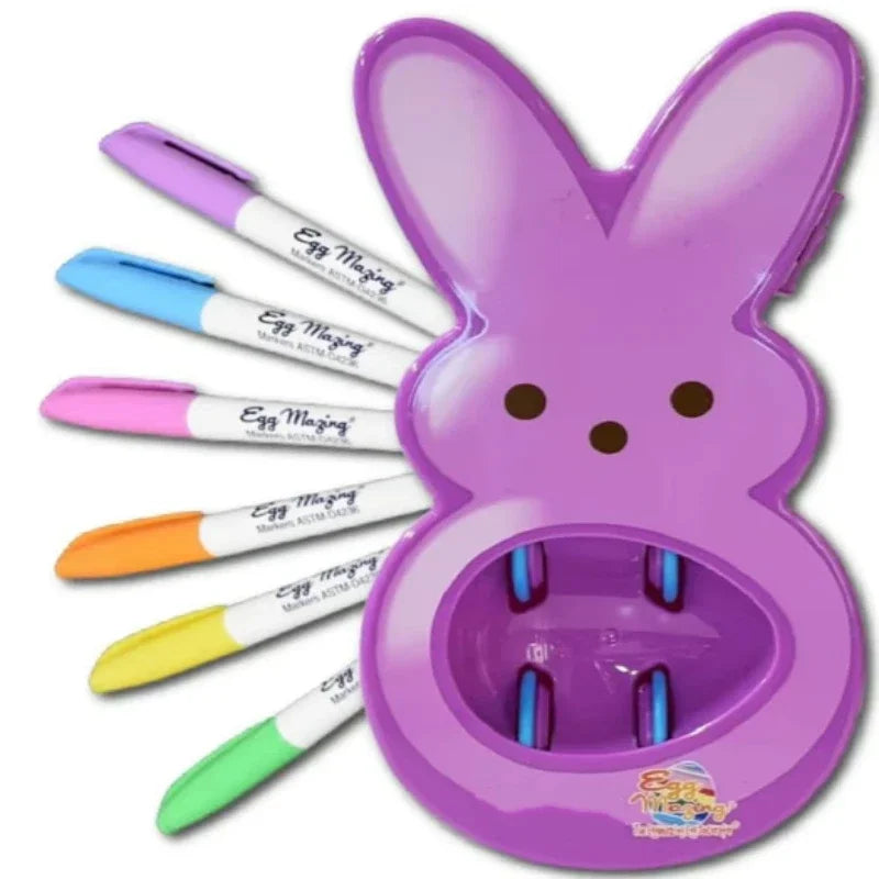 Easter Bunny Egg Decorating Set-Kid-Friendly Diy Creative Colored