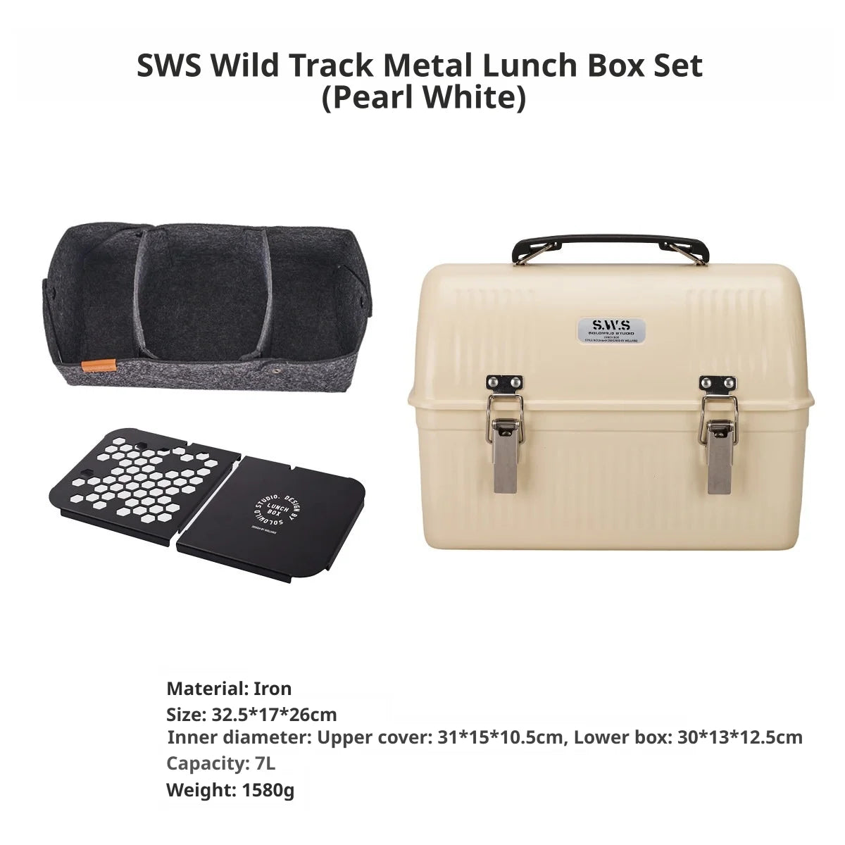 Wellhike- Outdoor Sws Wild Trace Metal Lunch Box